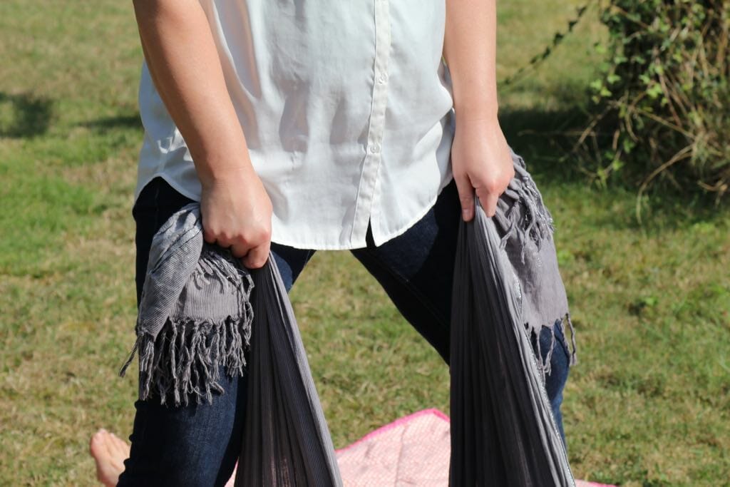 Rebozo øvelse 3 "ryste bækken" Rebozo øvelse #3c